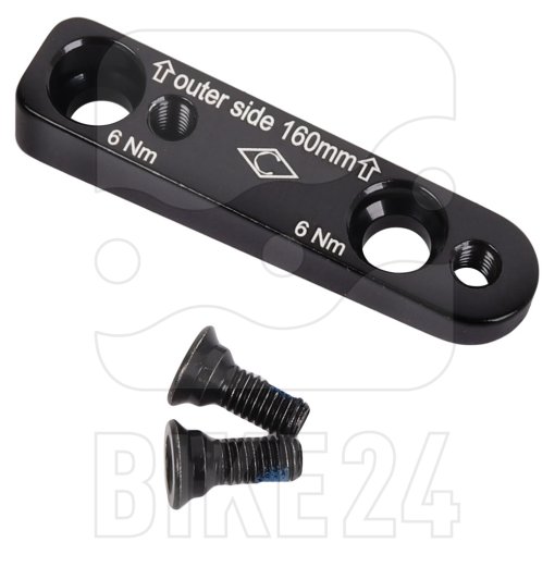 Foto de Campagnolo Ekar Adaptador de Disco de Freno - Flat Mount - trasero - 160mm