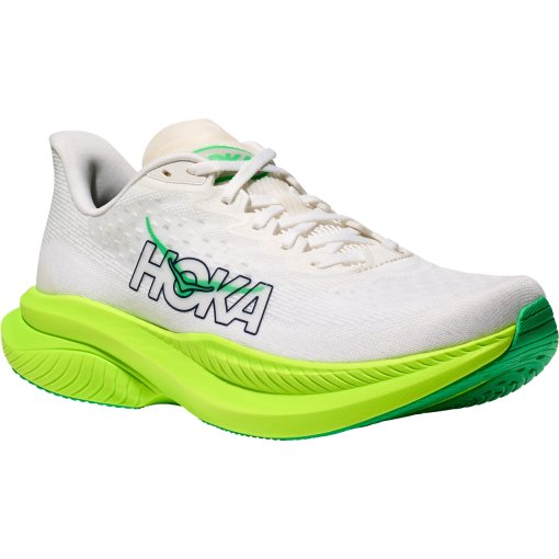 Foto de Hoka Zapatillas Running Hombre - Mach 6 - blanco / neon lime