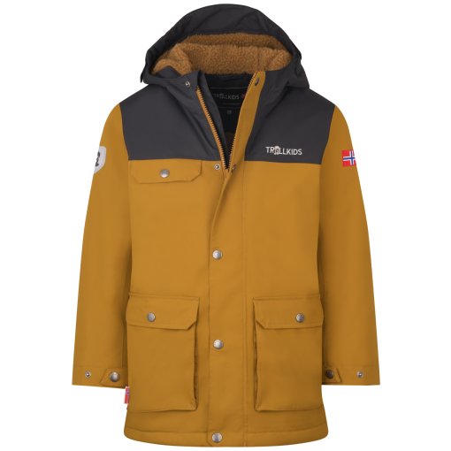 Foto de Trollkids Chaqueta Niño - Gudvangen - Bronze/Negro