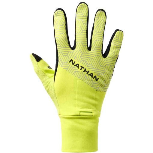 Immagine prodotto da Nathan Sports HyperNight Gloves 2 guanti - hi vis yellow/hex print