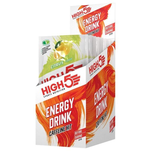 Foto de High5 Carbohidratos en Polvo + Cafeína - Energy Drink Caffeinev Hit - 12x47g