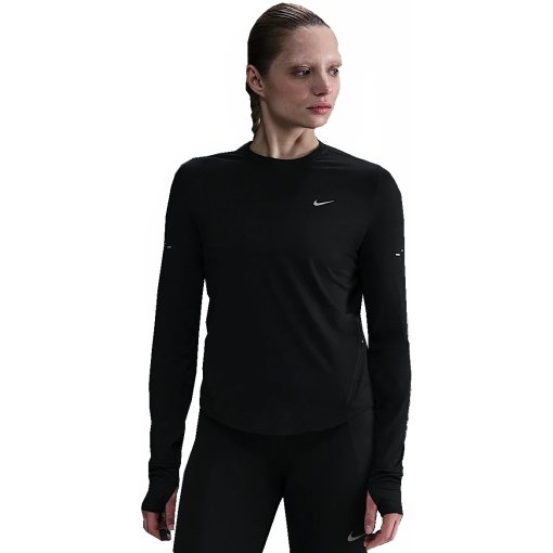 Foto de Nike Camiseta Manga Larga Mujer - Swift Dri-FIT UV - black/reflective silver HQ0503-010