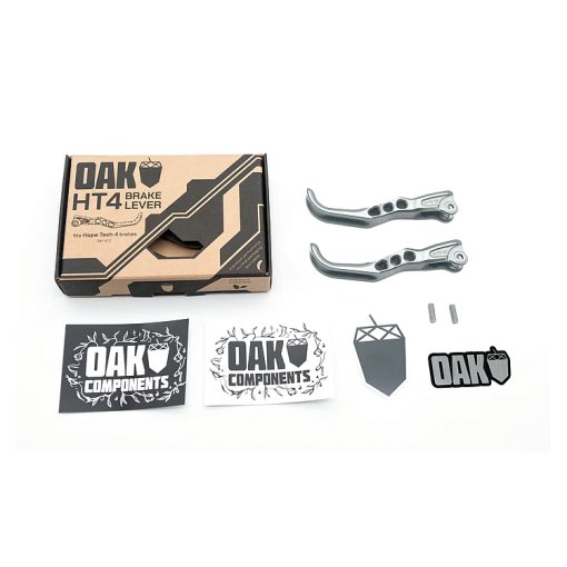 Picture of OAK Components Brake Lever Blade for Hope Tech 4 | 2 Pieces - raw