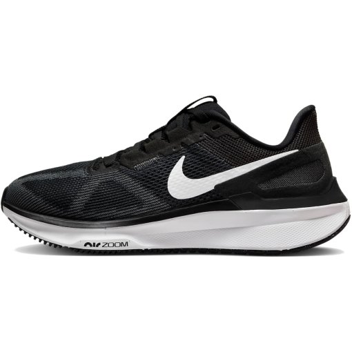 Produktbild von Nike Structure 25 Laufschuhe Damen - black/white-dark smoke grey DJ7884-001