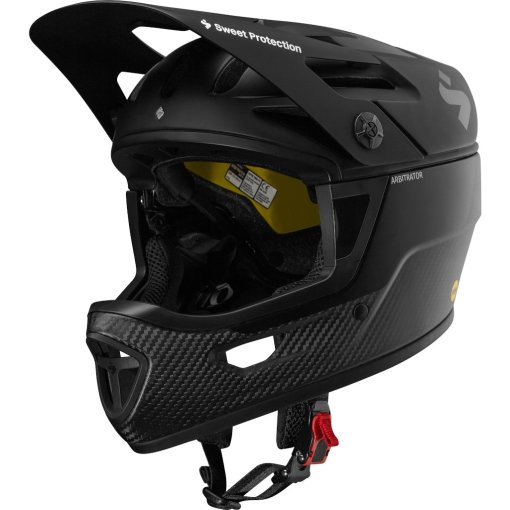 Produktbild von SWEET Protection Arbitrator MIPS Helm - Matte Black/Natural Carbon