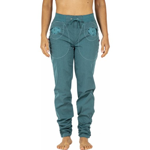 Foto de E9 Pantalones Escalada Mujer - Mix - Green Lake
