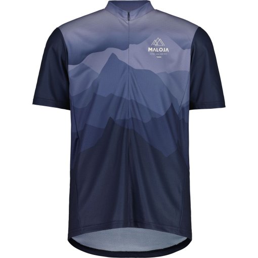 Foto de Maloja Maillot de Manga Corta Hombre - MoriM. AM Cycle - night sky 8325