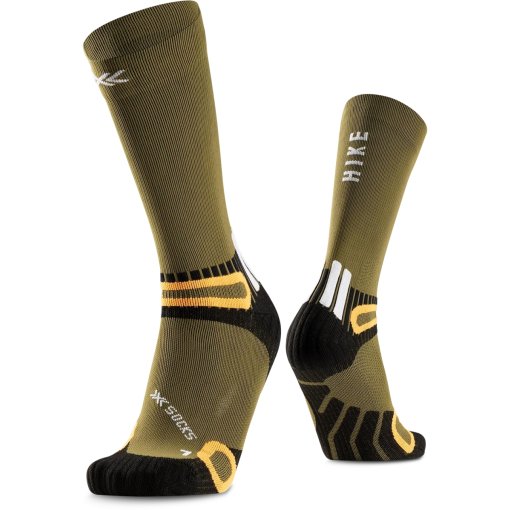 Photo produit de X-Socks Hike Discover Crew Chaussettes de randonnée - olive