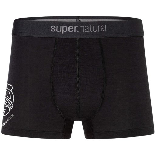 Picture of SUPER.NATURAL Tundra175 Frosty Boxer Men - Jet Black/Fresh White