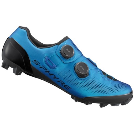Foto de Shimano Zapatillas Ciclismo Hombre - S-Phyre SH-XC903 - Ancho - Azul