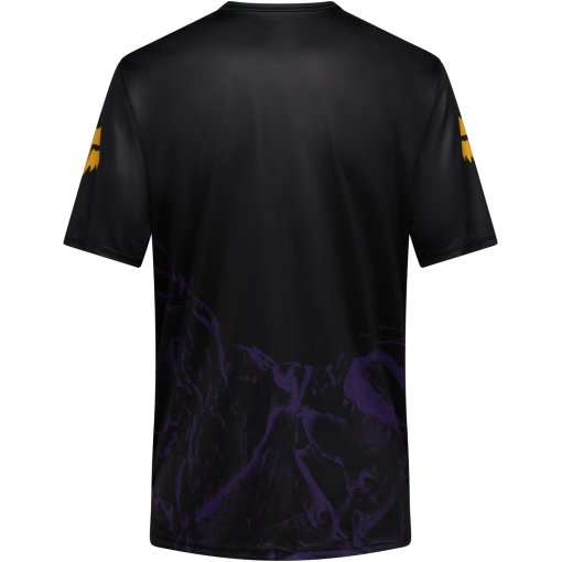 Maillot VTT Fox Defend SS, Noir Avec Logo Pastel, Taille M, Neuf Avec étiquettes