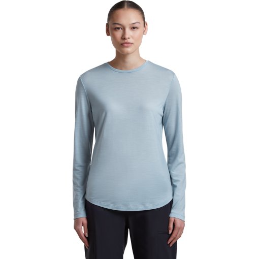 Image of Icebreaker Merino 125 Cool-Lite™ Sphere Long Sleeve Tee Women - Zinc Blue