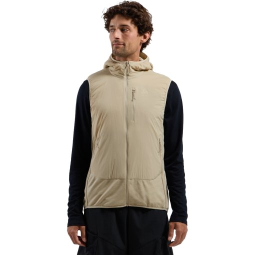 Immagine prodotto da Odlo Gilet Termico Uomo - Hyper Contrast Ascent Wool Hybrid - agate gray