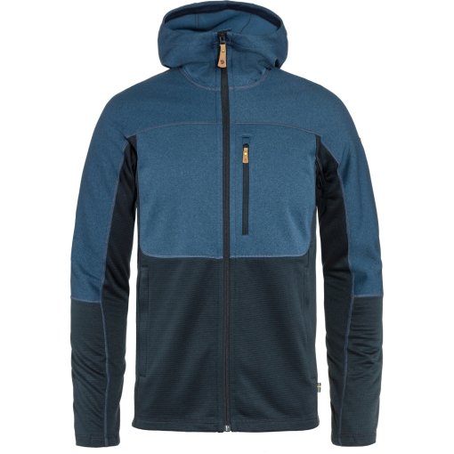 Foto de Fjällräven Fleece Chaqueta con Capucha Hombre - Abisko Trail - indigo blue-dark navy