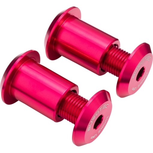 Photo produit de Burgtec Transition Boulons de pivot des haubans arrière - toxic barbie pink