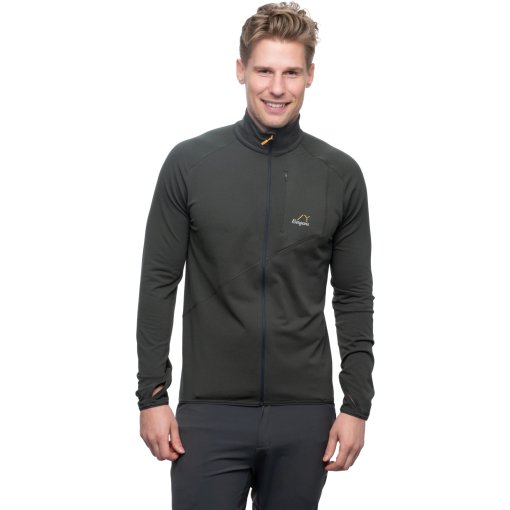 Foto de Bergans Chaqueta Hombre - Y LightLine Essence Midlayer - dark shadow grey