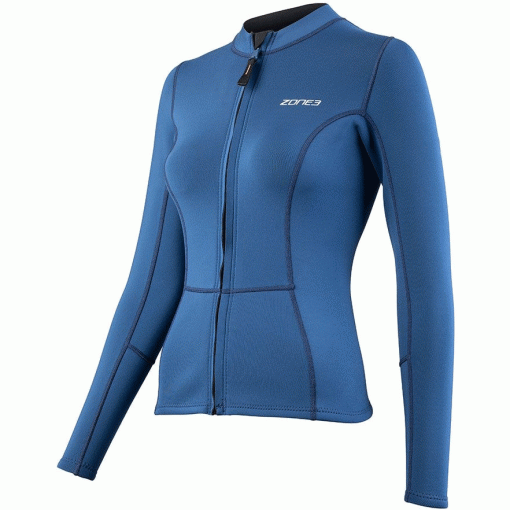Picture of Zone3 Yulex® Longsleeve Top Women - navy 26