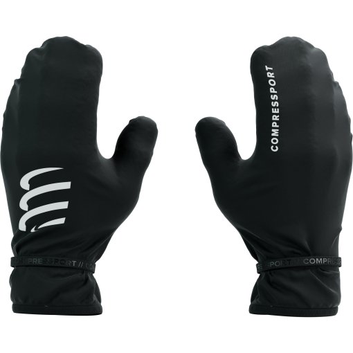 Foto de Compressport Manoplas - Hurricane Waterproof - negro