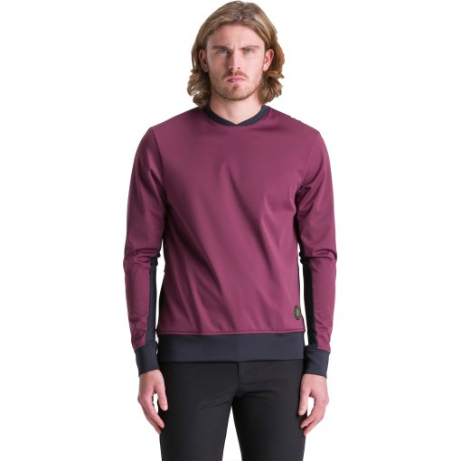 Foto de Santini Sudadera Hombre - Wind Block Crewneck 3M400GLLWINDBLOC - burgundy BU