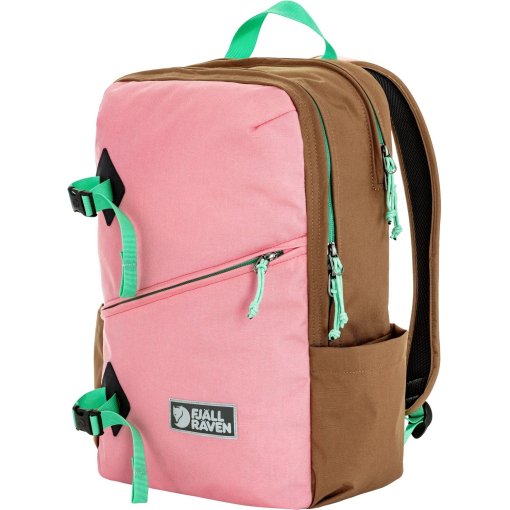 Produktbild von Fjällräven Vardag Rucksack 17L - poppy pink-khaki dust