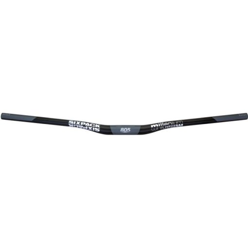 Immagine prodotto da Sixpack Millenium805 31.8mm Riser Carbon Handlebar - black / chrome