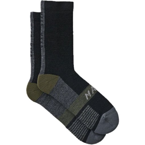 Produktbild von MAAP Alt Road Merino Socken - black/loam