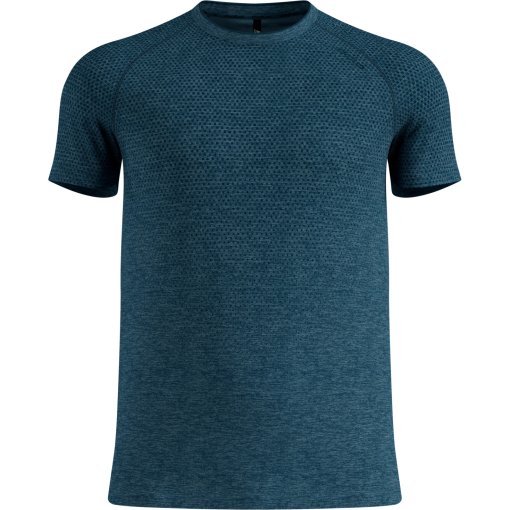 Foto de Odlo Essentials Seamless Camiseta running 2.0 para hombres - reflecting pond melange