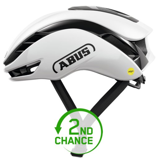 Produktbild von ABUS GameChanger 2.0 RF MIPS Helm - weiß glänzend - B-Ware