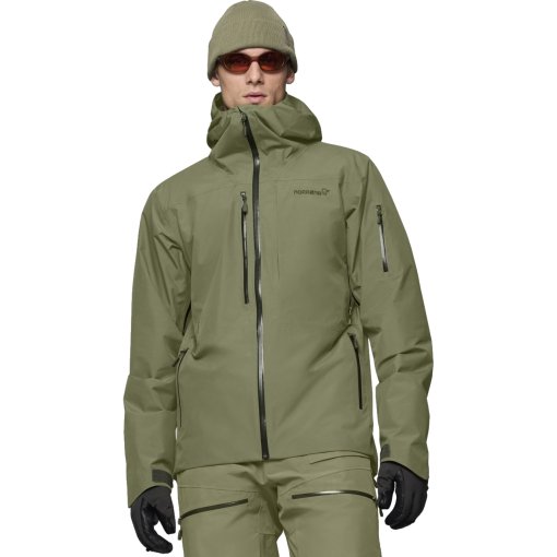 Produktbild von Norrona lofoten Gore-Tex insulated Jacke Herren - Deep Lichen Green