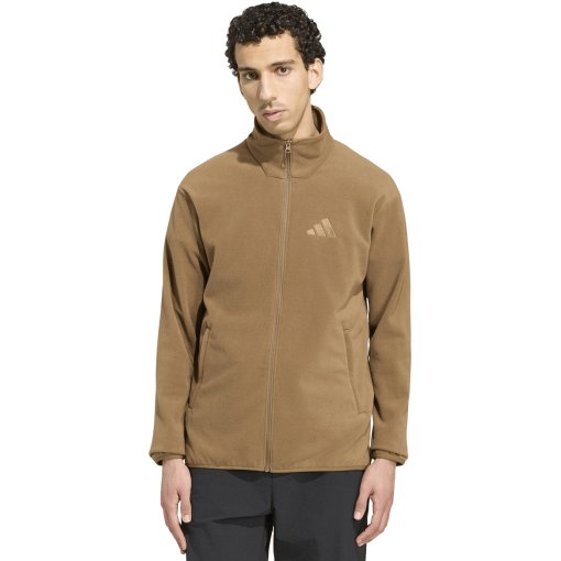 Picture of adidas TERREX Multi Essentials Full Zip Fleece Jacket Men - brown oxide KY9788