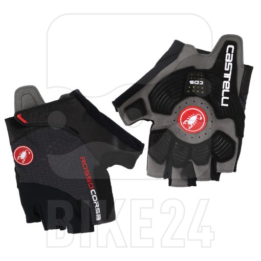 Foto de Castelli Guantes Ciclismo - Rosso Corsa Pro V - dark grey 030