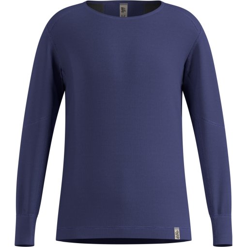 Photo produit de Odlo Maillot de Corps Manches Longues Enfant - Active X-Warm - skipper blue