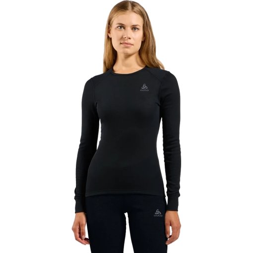Produktbild von Odlo Active Warm Langarm-Unterhemd Damen - schwarz