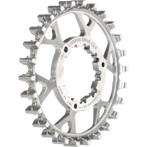 Imagen de Gates Carbon Drive CDX Polea de correa - Trasero | Fin Line | HG 9 Spline - 26T