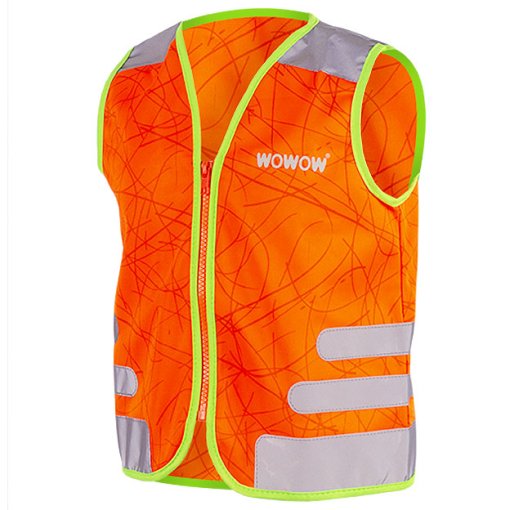 Immagine prodotto da WOWOW Gilet ad Alta Visibilità Bambino - Nutty - arancione