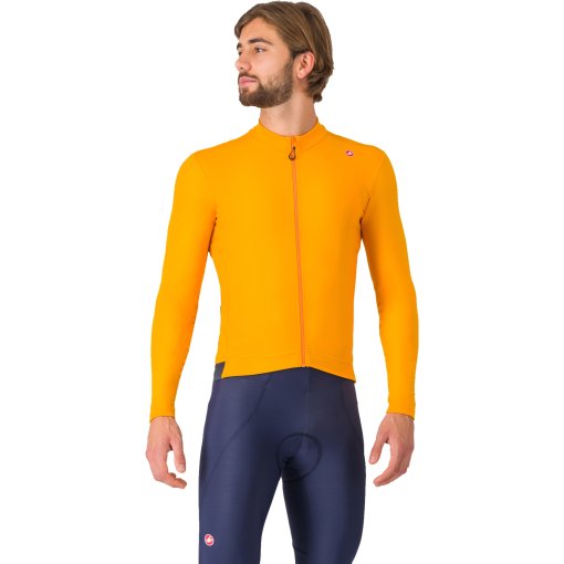 Immagine prodotto da Castelli Maglia Termica Uomo - Espresso - vivid orange/dark grey 863