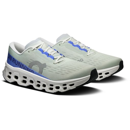 Produktbild von On Cloudmonster 3 Laufschuhe Herren - Iceberg | Ivory
