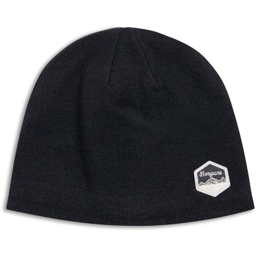 Productfoto van Bergans Hiking Fleece Lined Gebreide beanie - dark shadow grey