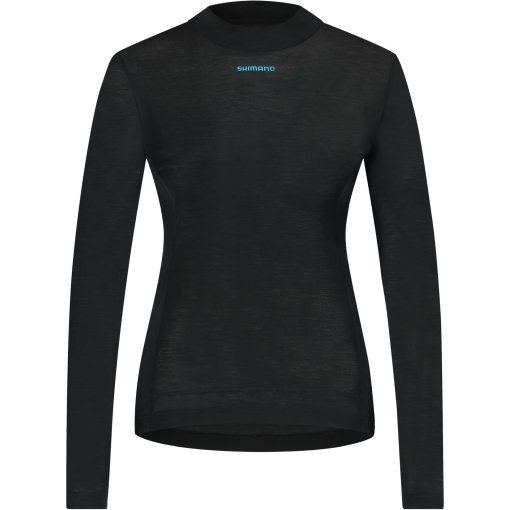 Foto de Shimano Camiseta Interior de Manga Larga Mujer - Vertex Prima - negro
