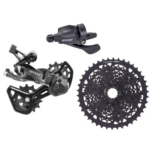 Foto de microSHIFT ADVENT V2 Upgrade Kit - MTB | Medium | 1x9 Velocidades - CS-H093A Cassette (11-42D)