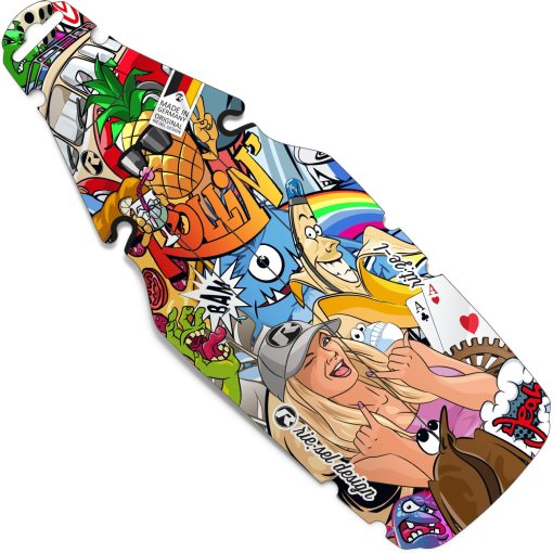 Produktbild von rie:sel design rit:ze L Schutzblech - Stickerbomb Eyecatcher