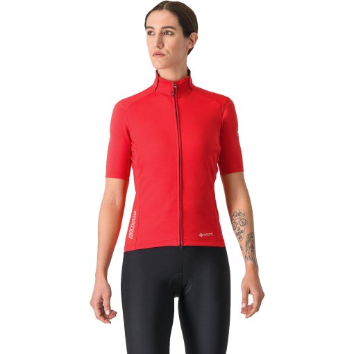 Foto de Castelli Maillot de Manga Corta Mujer - Perfetto RoS 2 Wind - hibiscus 081