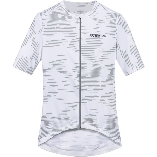 Productfoto van GOREWEAR Swiftride Electro Damesfietsshirt met korte mouwen - white / lab gray 01BF