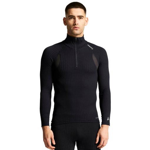 Immagine prodotto da CRAFT Canottiera a Maniche Lunghe Uomo - Active Extreme X Zip - Black