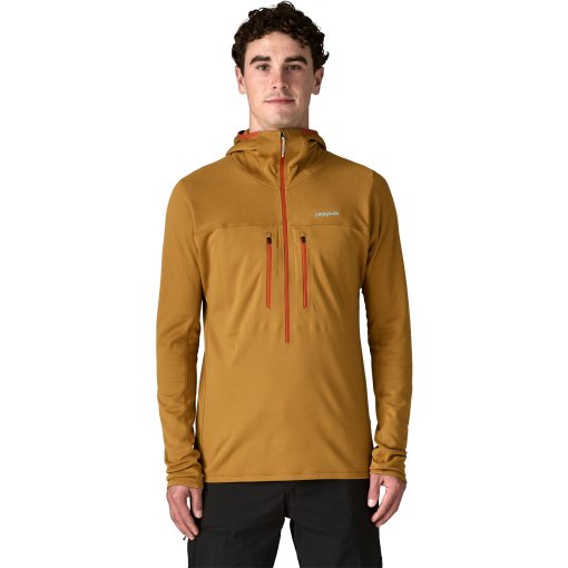 Produktbild von Patagonia R1 Ultralight Hoody Anorak Herren - Bobcat Brown