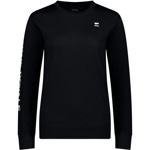 Foto de Mons Royale Camiseta de Manga Larga Mujer - Yotei Merino Classic - negro