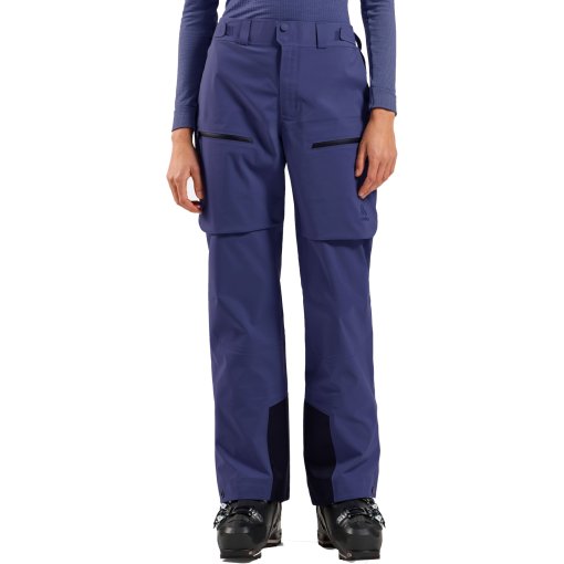Photo produit de Odlo Pantalon de Ski Femme - X-Alp 3L - skipper blue