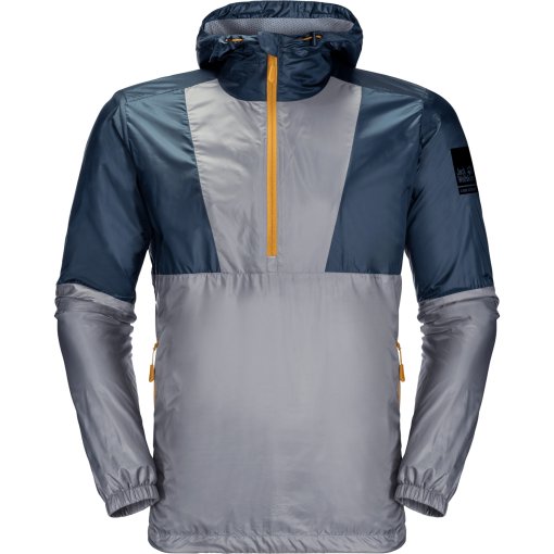 Foto de Jack Wolfskin 365 Thunderclap Overhead Chaqueta Cortavientos - dark sky