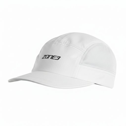 Image of Zone3 5-Panel Running Cap - white
