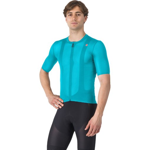 Foto de Castelli Maillot de Manga Corta Hombre - Superleggera A/C - pool blue 457